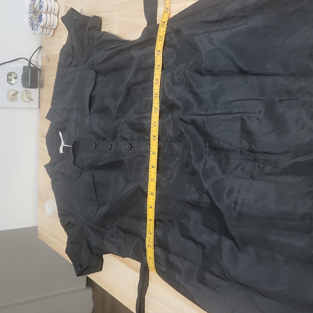 Laundry By Design Black Silk Cotton Blend - Size 12 (fits like 8/10 Junior) - Picture 14 of 16